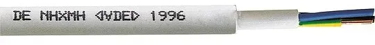Sicherheitskabel NHXMH-J 3 x 1,5 mm2 RE grau - Rolle 50 m ** 1m/1,17 EUR