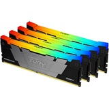 Kingston Fury 64GB 3600MT/s DDR4 CL16 DIMM (4er-Kit) 1Gx8 Renegade RGB