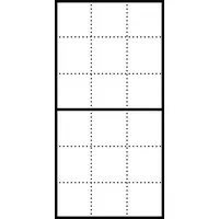 Siedle Siedle&Söhne Kombirahmen KR 611-6/3-0 W