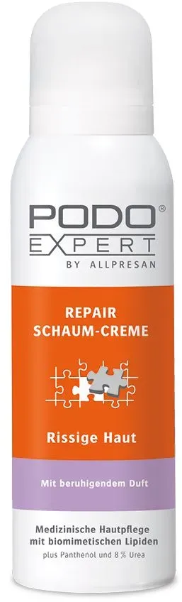 Podoexpert Repair Schaum-Creme Rissige Haut mit beruhigendem Duft 125ml