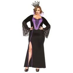 Leg Avenue Kostüm XXL Böse Königin Kostüm, Düsteres Märchenkostüm mit aufregenden Details schwarz