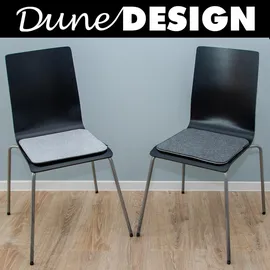 Dune Design Sitzkissen 35 x 35 x 8 cm grau 4-tlg.