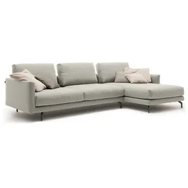 creation by rolf benz Ecksofa »CR.414, Designecksofa, Polsterecke, L-Form« wahlweise aus feinstem Rindsleder oder hochwertigem Chenille