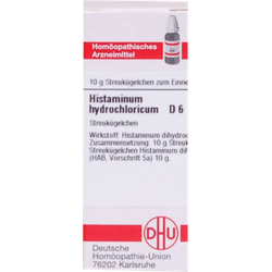 Histaminum hydrochloricum D 6 Globuli 10 g