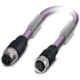 Phoenix Contact 1507557 Sensor-/Aktor-Datensteckverbinder, konfektioniert M12 Stecker, gerade, Buchse, gerade 2.00 m Polzahl Sensoren: 5 1 St.
