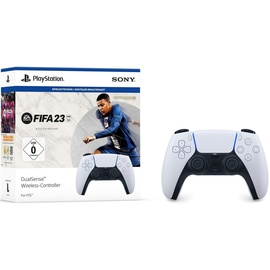 Sony PS5 DualSense Wireless-Controller weiß + FIFA 23