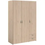 Parisot Drehtürenschrank Daily 12 120 x 185 x 55 cm Braun