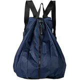 Allayu Leichter Nylon Rucksack für Reisen und Wandern, wasserdichter, faltbarer Schulrucksack für den Außenbereich, leichter, faltbarer Rucksack, marineblau