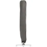 Perel Abdeckung für Sonnenschirm Polypropylen 250 x 64 cm Grau