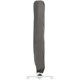 Perel Abdeckung für Sonnenschirm Polypropylen 250 x 64 cm Grau