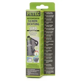 Petec Hochtemperatur-Silikondichtung schwarz 70 ml