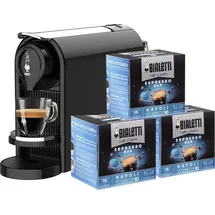 Bialetti Gioia Plus Kapselmaschine 0,5L schwarz
