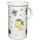 RIESS Krug 10cm, 1.5L Fruit Garden, Serviergefässe, Weiss