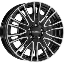Dezent KE 7,0 x 17 5 x 130 ET33 Schwarz