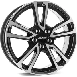 ALUTEC München Tormenta 8,0 x 19 5 x 112 ET45 diamant-schwarz frontpoliert