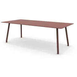 Vermobil - Verdea Tisch, 100 x 220 cm, terrakotta