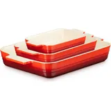 Le Creuset Backformen kirschrot 3 St.