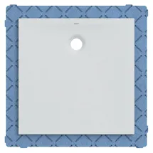 Geberit Olona weiß/matt, quadratisch, 90x90x4cm