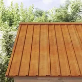 vidaXL Dachplatten 36 Stk. 100x44 cm Rostig Cortenstahl