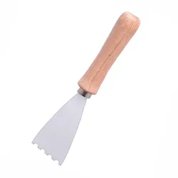 Grillplattenspachtel - Schaber zum Reinigen von gerippten Platten