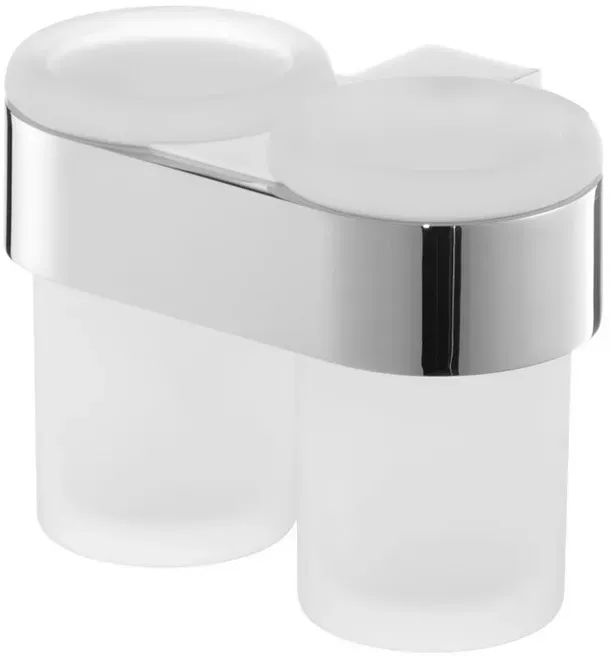 Neuesbad Futura Doppelbecher, chrom 02988
