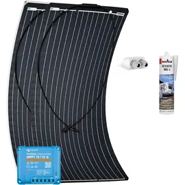 a-TroniX Solaranlage Wohnmobil 220W mit Victron MPPT Laderegler
