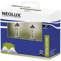 NEOLUX Glühlampe Halogen NEOLUX Extra Lifetime 12V/55W, 2 Stück