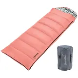 Skandika Deckenschlafsack Iceland Single | Schlafsack Outdoor für Erwachsene, 3 Jahreszeiten, 220 x 80 cm, als Doppelschlafsack nutzbar, Camping Schlafsäcke, Schlafsack Erwachsene, kompakt und leicht