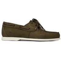 Timberland - Cedar Bay, Herren Bootsschuhe, grün, 44.5 EU - 44.5 EU