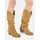 felmini wide fit Biker-Boots Herren Braun 41