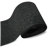 noviclass® Teppich für Katzenlaufrad Baghira 120cm Innendurchmesser - Schwarz