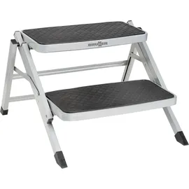 Brunner Ruckstep Doppeltrittstufe 61 x 60 x 20/40 cm Schwarz