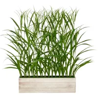 Creativ green Kunstgras »Raumteiler Gras« mit filigranen Grashalmen, grün