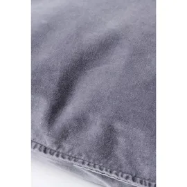 ib laursen Kissenbezug Velour 52 x 52 cm Purple Ash