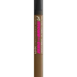 NYX Professional Makeup Zero To Brow Gel Augenbrauen-Gel mit einem Applikator Farbton 03 Taupe 2 ml