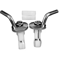 Duravit Scharnier-Set f Sitz ohne Absenkautomatik, Edelstahl