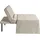 Atlantic Home Collection Multifunktionshocker Finn, extra breit, 100 x 70 x 41 cm, Creme