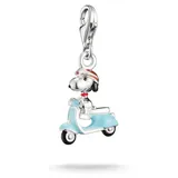 Thomas Sabo Snoopy auf Vespa Blau 2243-664-7