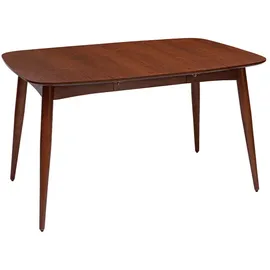 miliboo Ausziehtisch 90 x 75 x 90 cm braun
