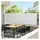 vidaXL Ausziehbare Seitenmarkise 140 x 600 cm creme 313370