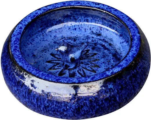Vogeltränke Phoebe - Marineblau - 29 cm