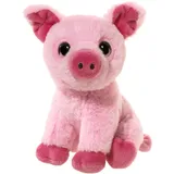 HEUNEC 273979 MINI-MI Schwein Plüschtier, Rosa