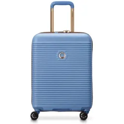 Delsey Paris Freestyle 4 Rollen Kabinentrolley 55 cm  blau