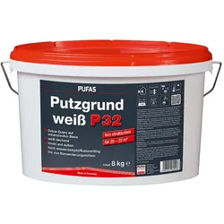 Pufas Putzgrund P32 weiß Eimer 8kg