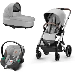 Cybex Trio Balios S Lux mit Aton S2 - Telaio Silver Lava Grey