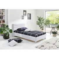 Westfalia Schlafkomfort Polsterbett weiß 110 cm x 210 cm