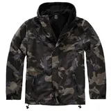 Brandit Textil Frontzip Windbreaker darkcamo L