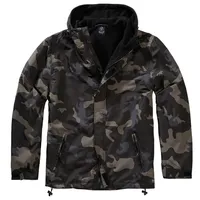 Brandit Textil Frontzip Windbreaker darkcamo L