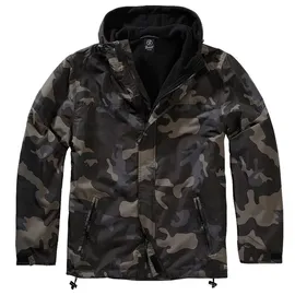 Brandit Textil Frontzip Windbreaker darkcamo L