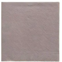 Papstar Servietten "DAILY Collection" 1/4-Falz 24 cm x 24 cm grau,